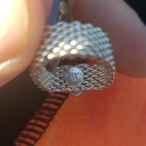 Tiffany & Co. Jewelry - Tiffany & Company Mesh heart ring Tiffany & Co. Jewelry - Tiffany & Company Mesh heart ring